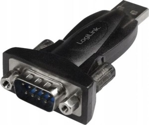 LogiLink USB - RS-232 Czarny