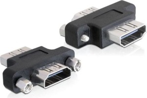 Delock HDMI - HDMI czarny