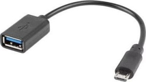 Lanberg microUSB - USB Czarny