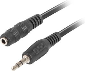 Lanberg Jack 3.5mm - Jack 3.5mm 5m czarny