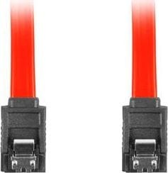 Lanberg SATA - SATA, 0.3m, Czerwony