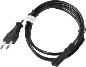 Lanberg radiowy CEE 7/16 - IEC 320 C7, 1.8m, czarny