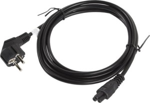 Lanberg IEC 7/7 - IEC 320 C5, 3m, czarny