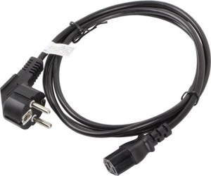 Lanberg CEE 7/7 - IEC 320 C13, 1.8m, czarny