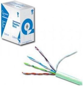 Gembird UTP KAT 5 drut AL- CU 305M szary