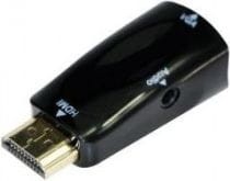 Gembird HDMI - D-Sub (VGA) + Jack 3.5mm czarny