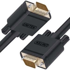Unitek D-Sub (VGA) - D-Sub (VGA) 1.5m czarny