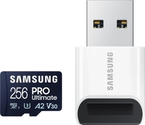 Samsung MEMORY MICRO SDXC 256GB W/READER