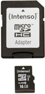 Intenso 3423470 Premium MicroSDHC 16 GB Class 10 UHS-I/U1