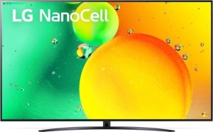 LG 75NANO763QA NanoCell 75'' 4K Ultra HD WebOS 22