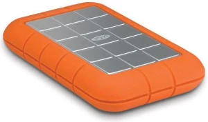 LaCie Rugged Mini 2TB Srebrno-pomarańczowy LAC9000298