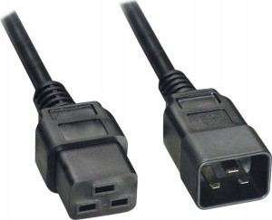 Akyga AKYGA Power cable AK-UP-07 IEC C14 C15 250V/50Hz 3m