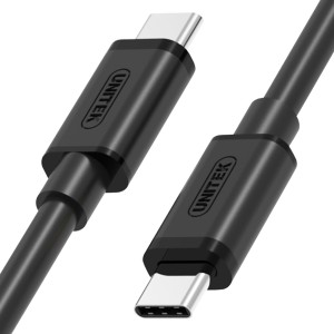Unitek Y-C477BK USB-C - USB-C 1 m Czarny