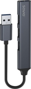 Savio SAVAK-70 USB-A - 3 X USB-A 2.0 1 X USB-A 3.0 SZARY