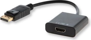 Savio SAVKABELCL-55 DisplayPort - HDMI Czarny
