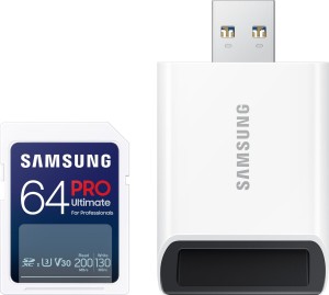 Samsung MB-SY64SB/WW Pro Ultimate SDXC 64 GB UHS-I U3 V30