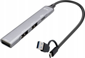 I-TEC Hub USB-C/USB-A Metal 1x USB 3.0 + 3x USB 2.0