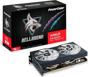 Power Color Hellhound Radeon RX 7600 XT 16GB GDDR6