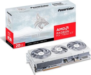 Power Color Hellhound Radeon RX 7900 XT Spectral White 20GB GDDR6