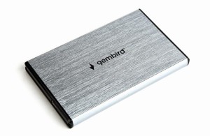 Gembird USB3.0/aluminium/szara