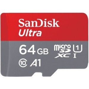 SanDisk Ultra microSDXC 64GB 100MB/s A1 Adapter SD