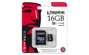 Kingston microSD 16GB CL10 UHS-I 90/45MB/s Industrial