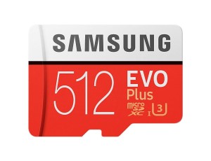 Samsung microSD 512GB MB-MC512GA/EU EVOmSD +Adapter
