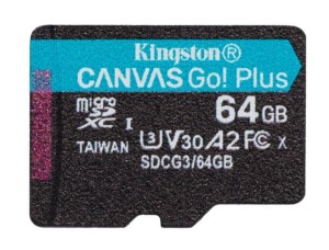 Kingston microSD 64GB Canvas Go Plus 170/70MB/s