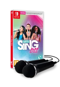 Switch Let's Sing 2022 2 mikrofony