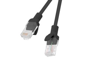 Patchcord KAT.6 UTP 20M CZARNY