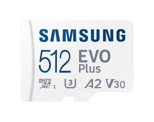 Samsung EVO Plus 2021 MicroSDXC 512 GB Class 10 UHS-I/U3 A2 V30