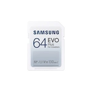 Samsung EVO Plus 2021 SDXC 64 GB Class 10 UHS-I/U1 V10