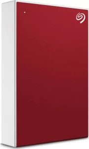 SEAGATE One Touch Potable 5TB USB 3.0 compatible with MAC and PC including data recovery service red