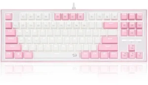Redragon key. Bes K611 TKL Pink