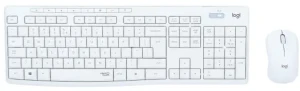 Logitech MK295 Silent Wireless Combo White