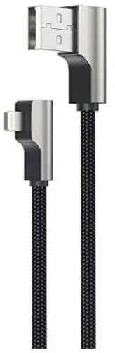 AUKEY CB-AL01 Black OEM USB A-Lightning 2m