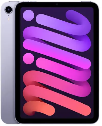 Apple iPad mini 8.3inch WiFi 256GB Purple A15 Bionic Chip Liquid Retina Display