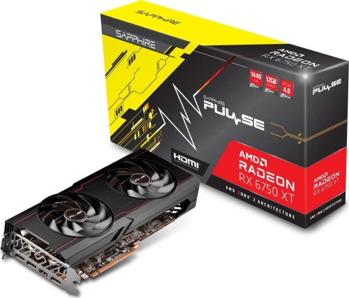 Sapphire Radeon RX 6750 XT Pulse Gaming OC 12GB GDDR6