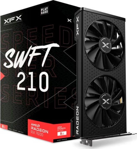 XFX Speedster SWFT 210 Radeon RX 7600 8GB GDDR6