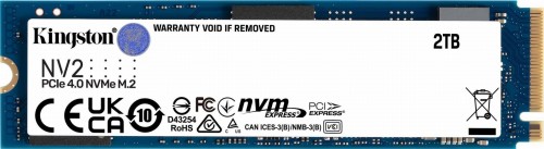 Kingston NV2 2TB M.2 2280 PCI-E x4 Gen4 NVMe