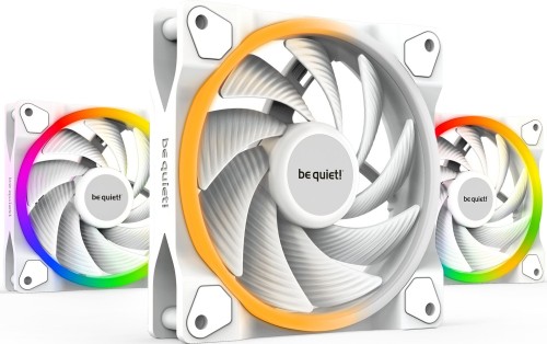 be quiet! Light Wings White 120mm PWM high-speed 3-pack