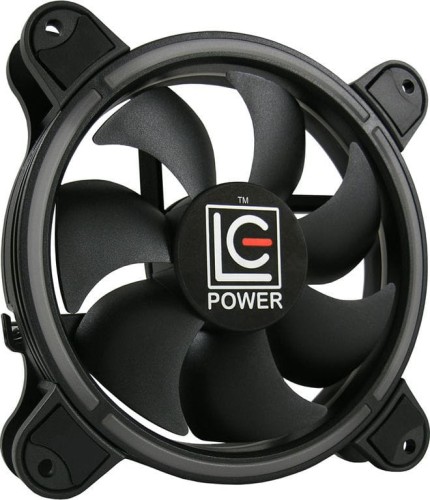 LC-Power 120 mm RGB 2-pack + Pasek LED + Hub + Pilot
