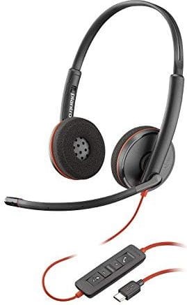 Plantronics Blackwire C3220 duo Headset black