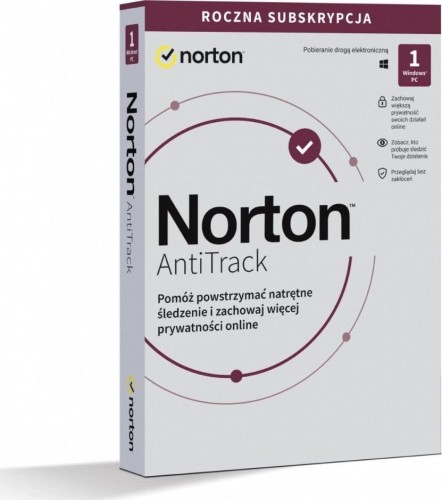 Norton AntiTrack 1 urządzenie 12 miesięcy
