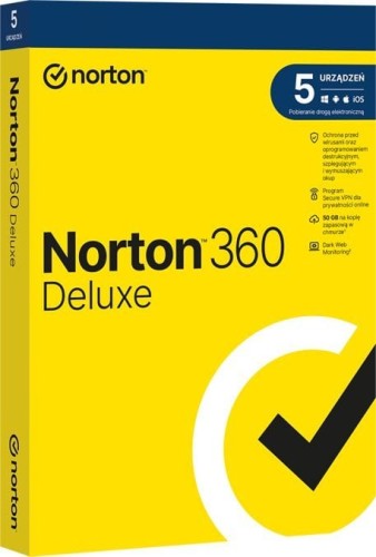 Norton 360 Deluxe 5 urządzeń 24 miesiące