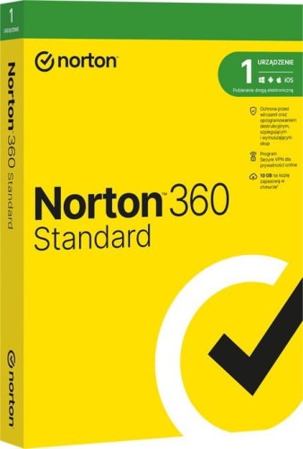 Norton 360 Standard 1 urządzenie 24 miesiące