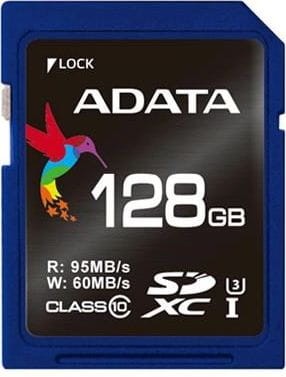 ADATA Premier Pro SDXC 128 GB Class 10 UHS-I/U3 V30