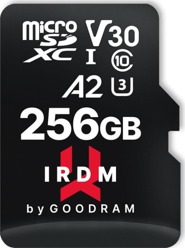 GoodRam IRDM M2AA MicroSDXC 256 GB Class 10 UHS-I/U3 A2 V30