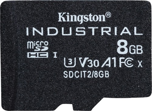Kingston Industrial MicroSDHC 8 GB Class 10 UHS-I/U3 A1 V30