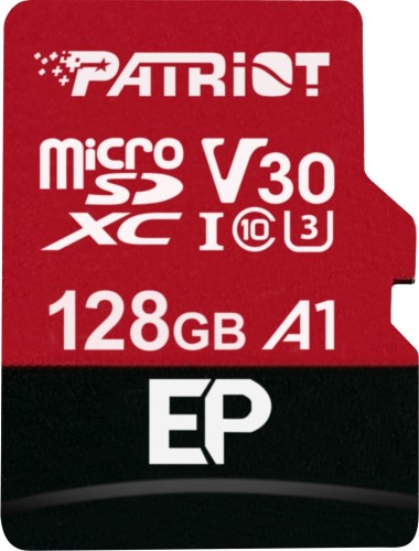 Patriot EP Series MicroSDXC 128 GB Class 10 UHS-I/U3 A1 V30